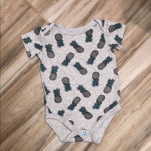 Pineapple onesie